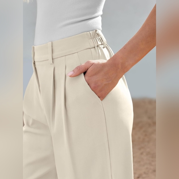 High Waisted Wide Leg Trousers - Picture 4 of 6